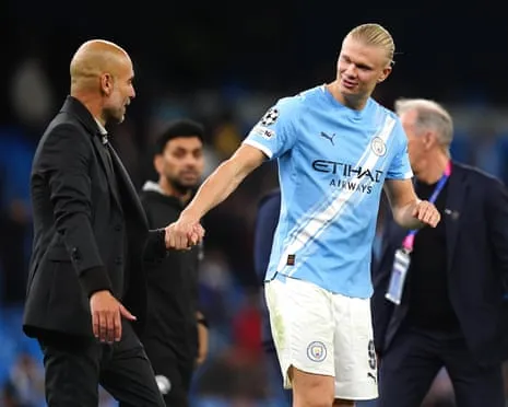 Erling Haaland Enters Exclusive Champions League Half-Century Group, Praised by Pep as Ronaldo and Lionel Messi's Fellow Monster