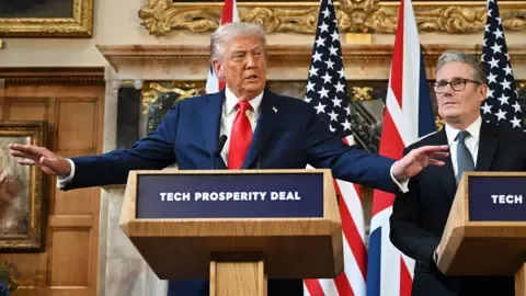 Donald Trump Suggests Starmer Might Deploy Armed Forces to Manage UK Borders