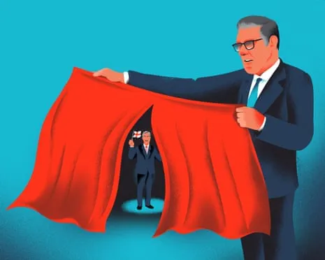 It's Reached This Point: Keir Starmer Now Serves as Merely the Warm-Up Act for Reform UK's Leader
