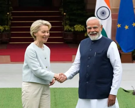 European Union Calls for Stronger Relations with New Delhi Despite Disagreements Concerning Russia