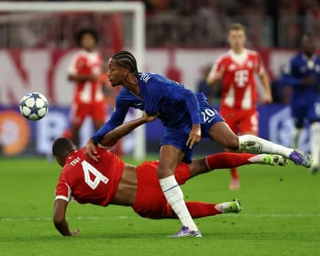 The Blues' boss explodes when Bayern Munich center-back Tah avoids red card in Champions League setback