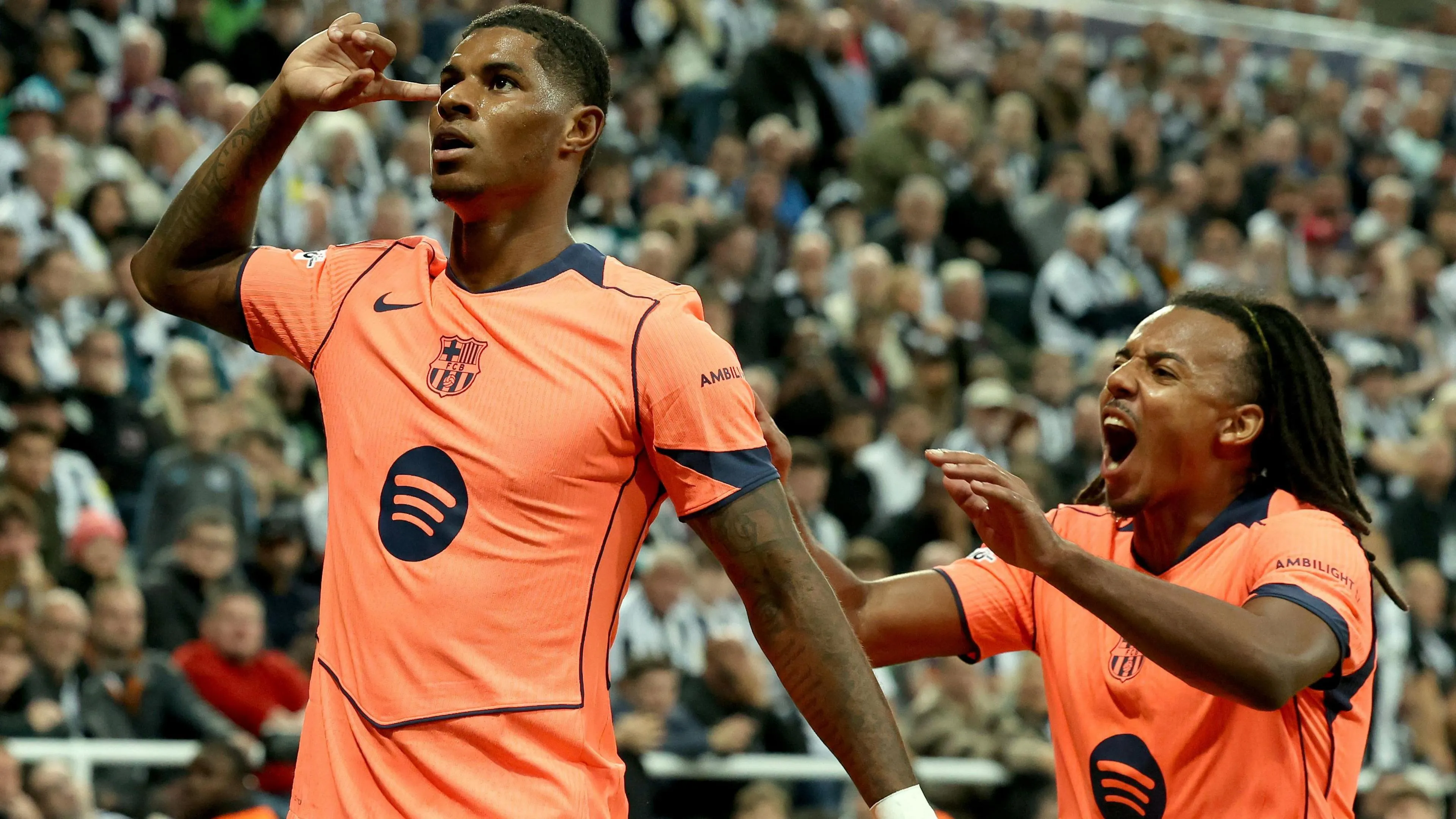 Is the forward heading toward a revival at Barcelona after sinking Newcastle?